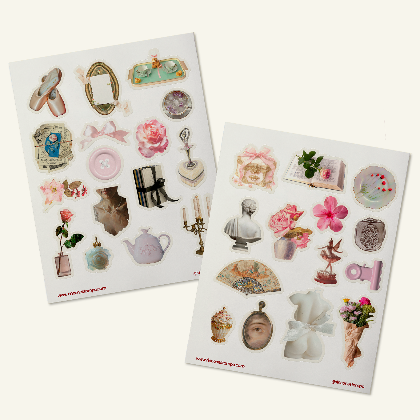 Set de stickers "Muse"