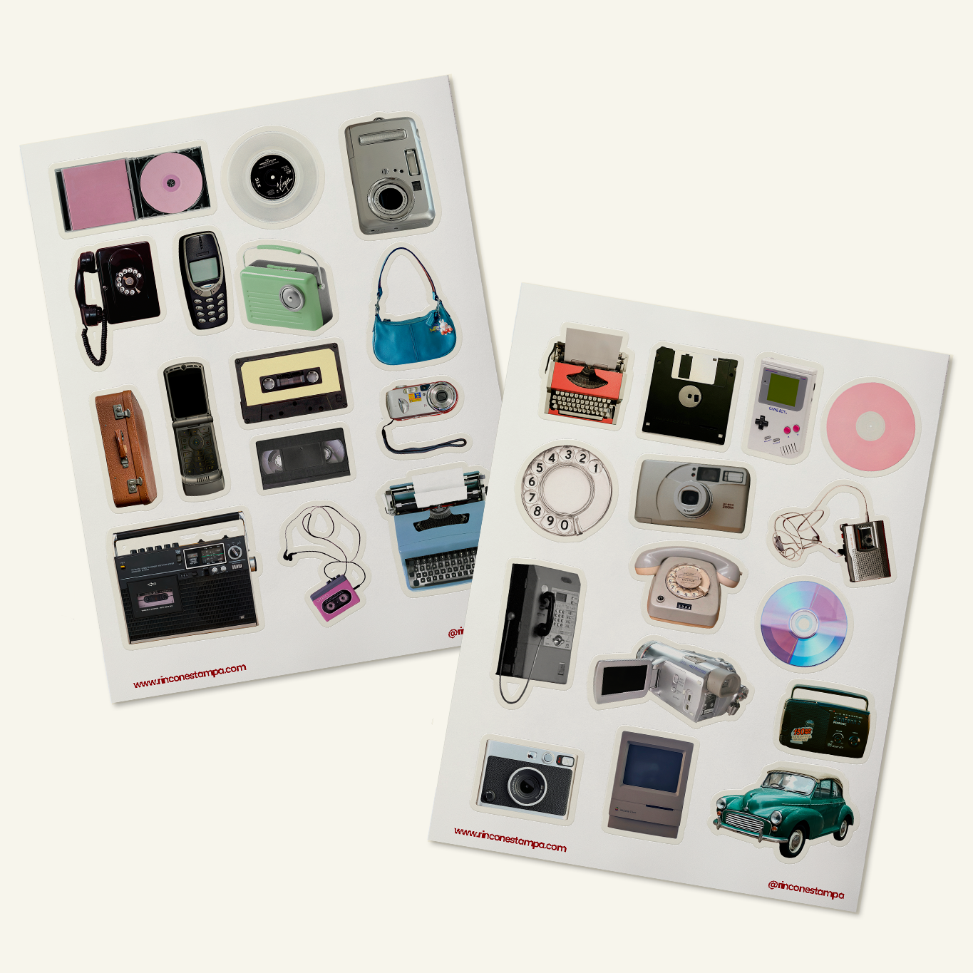 Set de stickers "Analog Days"